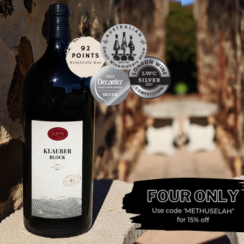 METHUSELAH: 6L 2020 Klauber Block Shiraz